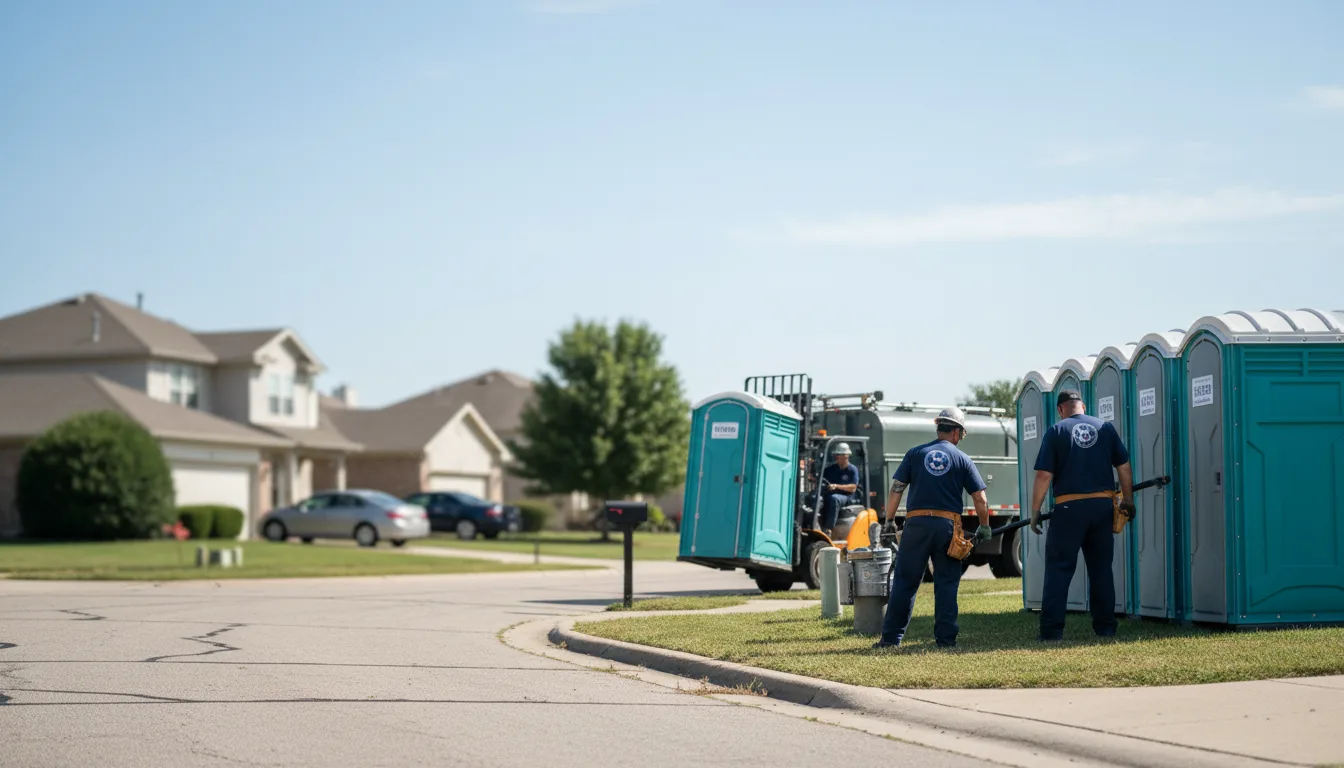 Porta Potty Rental in Calumet, OK near me